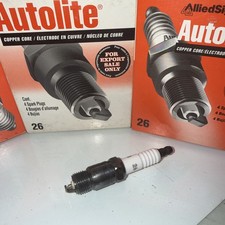 4PC Spark Plug-Copper  Autolite 26 fits Pontiac GTO 72-73 Ford E-350 80-82 picture
