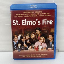 St. Elmo's Fire 1985, Blu-ray 2009, Rob Lowe Demi Moore Emilio Estevez picture