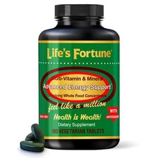 Life's Fortune Whole Food Multivitamin & Mineral Advanced Energy Support Supp... picture