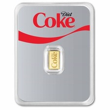 1 gram Gold Bar in TEP - Coca-Cola® Diet Coke picture