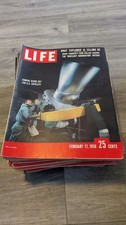 **LIFE MAGAZINE LOT 1958  (36 ISSUES) SUPERB CONDITION MUST SEE RARE** picture