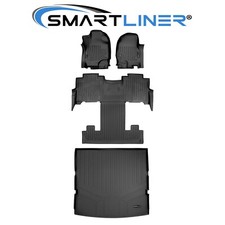 SMARTLINER Floor Mats Cargo Trunk Liner Set 2018-2024 Ford Expedition Navigator picture