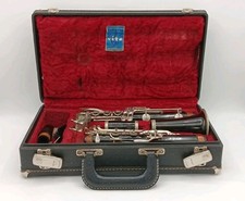 Vtg LeBlanc Vito Reso-Tone 3 U.S.A. Clarinet Mouthpiece Hard Case Untested picture