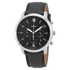 Fossil Neutra Chronograph Quartz Black Dial Men's Watch FS5452 picture