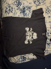 Vintage 2000s Star Wars Stormtrooper Skull Shirt Mens Large Crossbones Y2K Skate picture