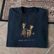 Vintage 2003 Pearl Jam Riot Act North America Tour T-Shirt Size XL picture