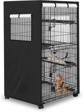Cat House Cover, Outdoor Cat Enclosure Covers 600D Waterproof Full Coverage picture