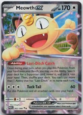 Meowth ex Double Rare ME03: Perfect Order 062/088 NM picture