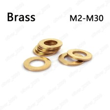 Brass Flat Washers Insulation M2 M3 M4 M5 M6 M8 M10 M12 M14 M16 M18 M20 M24 M30 picture