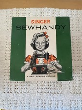 Vintage 1950s Singer Sewhandy Model 20 Sewing Machine W/ Box picture