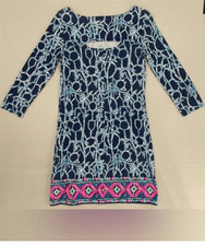 Pre-owned Lilly Pulitzer Hollee Dress blue picture