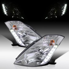 Fit 2003-2005 350Z Z33 Fairlady HID Projector Headlights LED Strip Headlamps picture