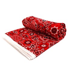 100 Cotton Bandana Craft Fabric 3 Yards Quilting Sewing Projects DIY Decor picture