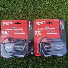 2 PCS 18V Milwaukee 48-11-1860 6.0 AH Batteries M18 XC18 48-11-1860 New In Pack picture
