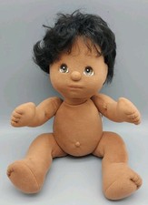 Mattel My Child 1985 African American Articulated Boy Doll Missing Clothes picture