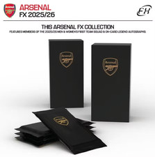 2025/26 FUTERA ARSENAL FX SOCCER HOBBY BOX - BRAND NEW -  🔥🔥🔥 picture