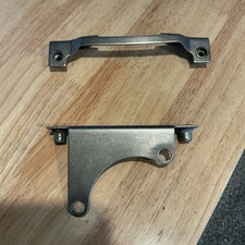For PORSCHE (1978-1989) catalytic converter Heat Shield Brackets,both front,rear picture