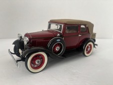 Franklin Mint 1932 Ford Convertible Sedan Bonnie & Clyde Ed 1:24 picture