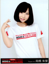Juri Takahashi AKB48 in TOKYO DOME 2012 Japanese Idol Photograph Collectible picture