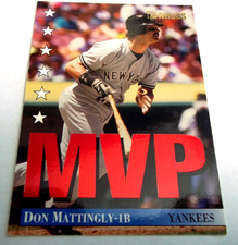 1993 Donruss MVP Insert #24 - Don Mattingly New York Yankees -  picture