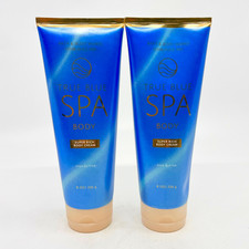 Bath & Body Works True Blue Spa Super Rich Body Cream 8 oz 2 pack - NEW picture