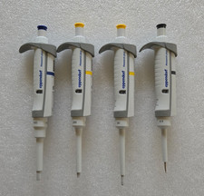 Eppendorf Research Plus Pipettes 1000 200 20 & 2.5 uL: Calibrated, New Seal picture