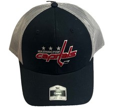 Washington Capitals Fan Favorite Adult Trucker Mesh SnapBack Hat NEW RARE picture