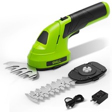 SHALL 2 in 1 Cordless Grass Shear & Hedge Trimmer - 7.2V Electric Bush Trimmer picture