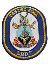Ship's crest patch of USS IWO JIMA (LHD-7) picture