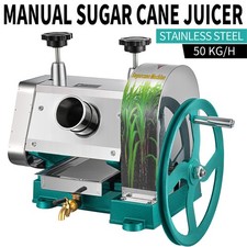 Commercial Sugar Cane Press Machine Juicer Juice Squeeze Extractor Mill 110lb/h picture