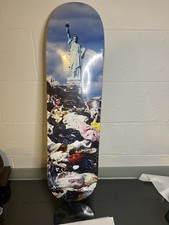 Supreme Trash Skateboard Deck Multicolor - 22FW - the Statue of Liberty picture