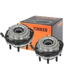4WD TIMKEN Front Wheel Hub Bearing Pair For Ford F250 Super Duty 2005-2010 SRW picture