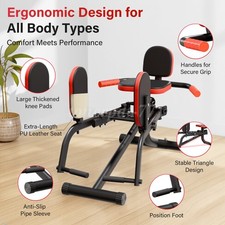 Foldable Home Hip Trainer Machine Glute & Thigh Exerciser, Compact Hip Abductor picture