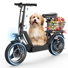 Adult Electric Scooter with Seat 14