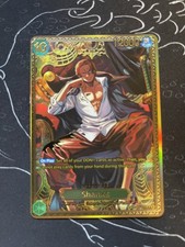 SHANKS GOLD OP13-028 SP The World’s Strongest Warriors One Piece OP17 ENGLISH picture