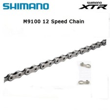 Shimano XTR CN-M9100 Steps 11/12-Speed 118 links HYPERGLIDE+ SIL-TEC MTB Chain picture