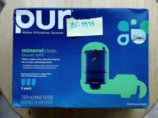 PUR RF-9999 MineralClear Faucet Replacement Water Filters 3 Pack New Sealed OEM picture