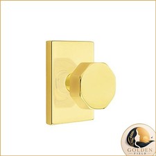 Emtek 5212OCTUS3NL Privacy Set Modern Rectangle Rosette Octagon Knob picture