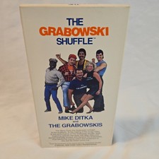 Vintage The Grabowski Shuffle VHS Mike Ditka Chicago Bears 1987 REM Rare picture