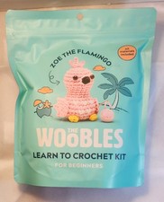 The Woobles Learn to Crochet Kit for Beginners - Zoe the Flamingo picture