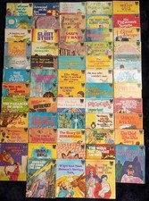Lot Of 58: Vintage Arch Books - Childrens' Religious Homeschool Bible 60s-80s picture