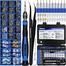 Eyeglass Sunglass Repair Kit, Magnetic Eye Glasses Repairing Tool Kit with Assor picture