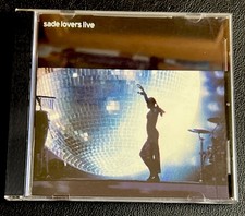 Sade – Lovers Live CD 2002 Epic Records Smooth Operator No Ordinary Love picture