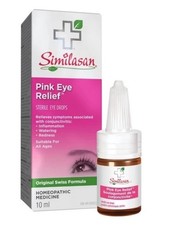 Homeopathic Pink Eye Relief Sterile Eye Drops - COLLECTIBLE*** FINAL STOCK 6/26 picture