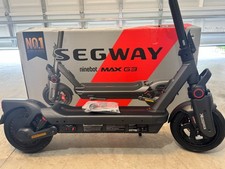 Segway Max G3 Ninebot Electric Scooter 28 mph Speed 50 miles Range. Perfect cond picture
