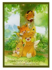 Pokemon Center Japan Card Sleeve Pawmi & Pawmo & Pawmot Family Cute (Qty x1)-New picture