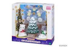 Sylvanian Families Calico Critters White Christmas set picture