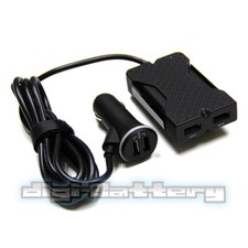 Non-OEM 4-Port USB Car Charger for Front & Back Seat Passengers for iPhone picture
