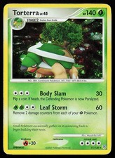 Torterra 17/130 Holo Rare Diamond & Pearl Pokemon Card picture