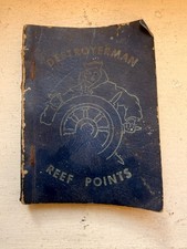 1950s Destroyerman Reef Points Handbook Navy Manual First Edition Rare picture